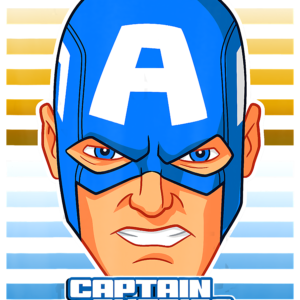 100 file thiết kế áo Captain America 