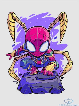 Tự thiết kế áo Iron Spider Spider Man chibi của riêng bạn để tôn lên sự độc đáo và mạnh mẽ của bạn. Với những hình ảnh đầy sáng tạo và quyến rũ từ chiếc áo này, bạn sẽ không chỉ trở thành một fan hâm mộ mà còn là người sáng tạo và có gu thẩm mỹ.