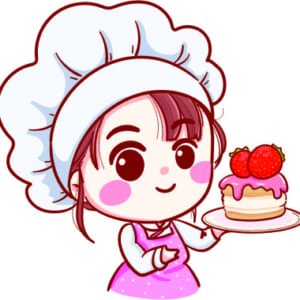Bánh kem sinh nhật vẽ hình người đầu bếp ngộ nghĩnh đáng yêu tặng nam   Bánh Kem Ngộ Nghĩnh