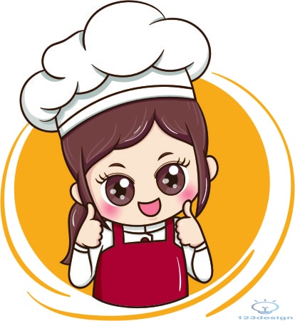 Chibi đầu bếp logo: Hãy khám phá hình ảnh logo Chibi đầu bếp đầy màu sắc và đáng yêu này! Với hình ảnh nhân vật chibi đầu bếp, bạn sẽ ngay lập tức cảm thấy hứng thú để khám phá. Đây là một biểu tượng hoàn hảo cho các nhà hàng, quán ăn hoặc các trang web chuyên về ẩm thực.