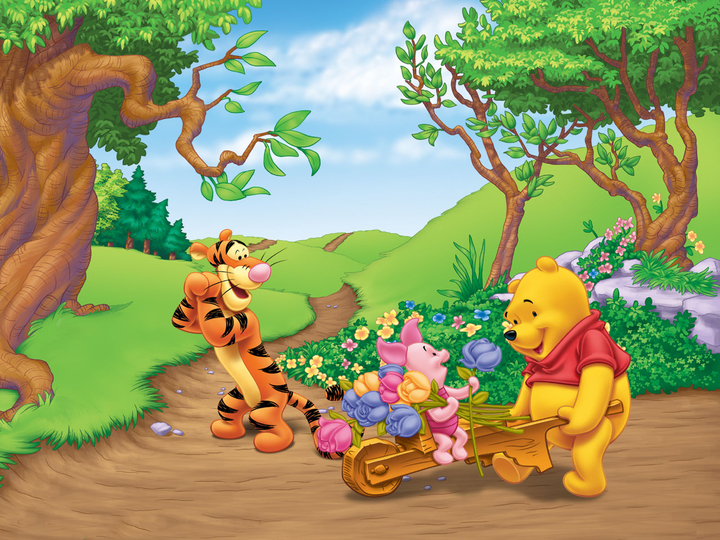 Winnie the pooh 2K tải xuống hình nền